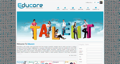 Desktop Screenshot of educorekota.com